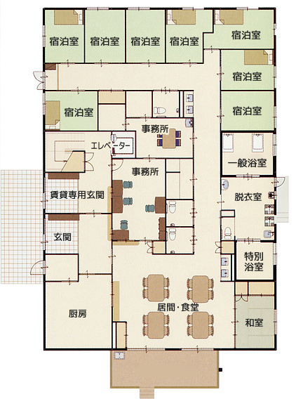 1階間取り図